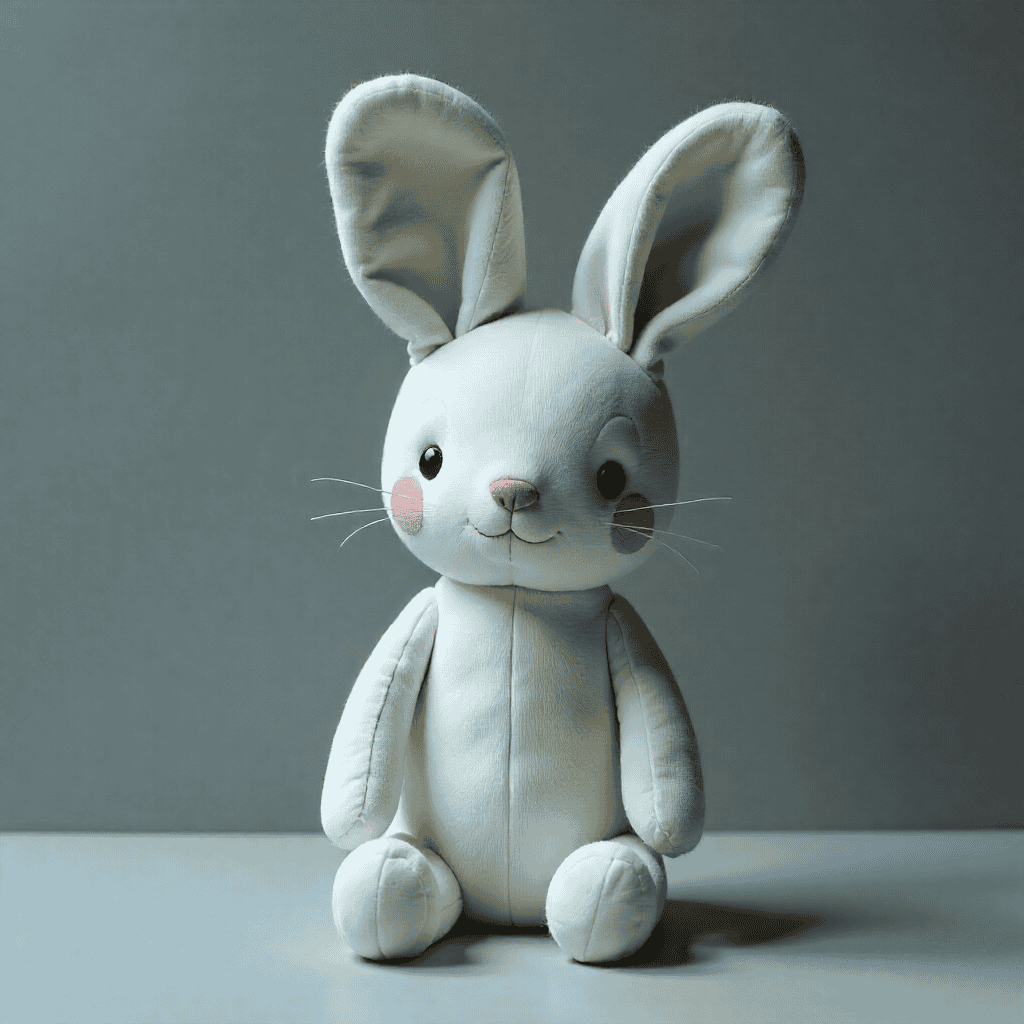 Soft plush bunny toy from Chrexxonthrexxon
